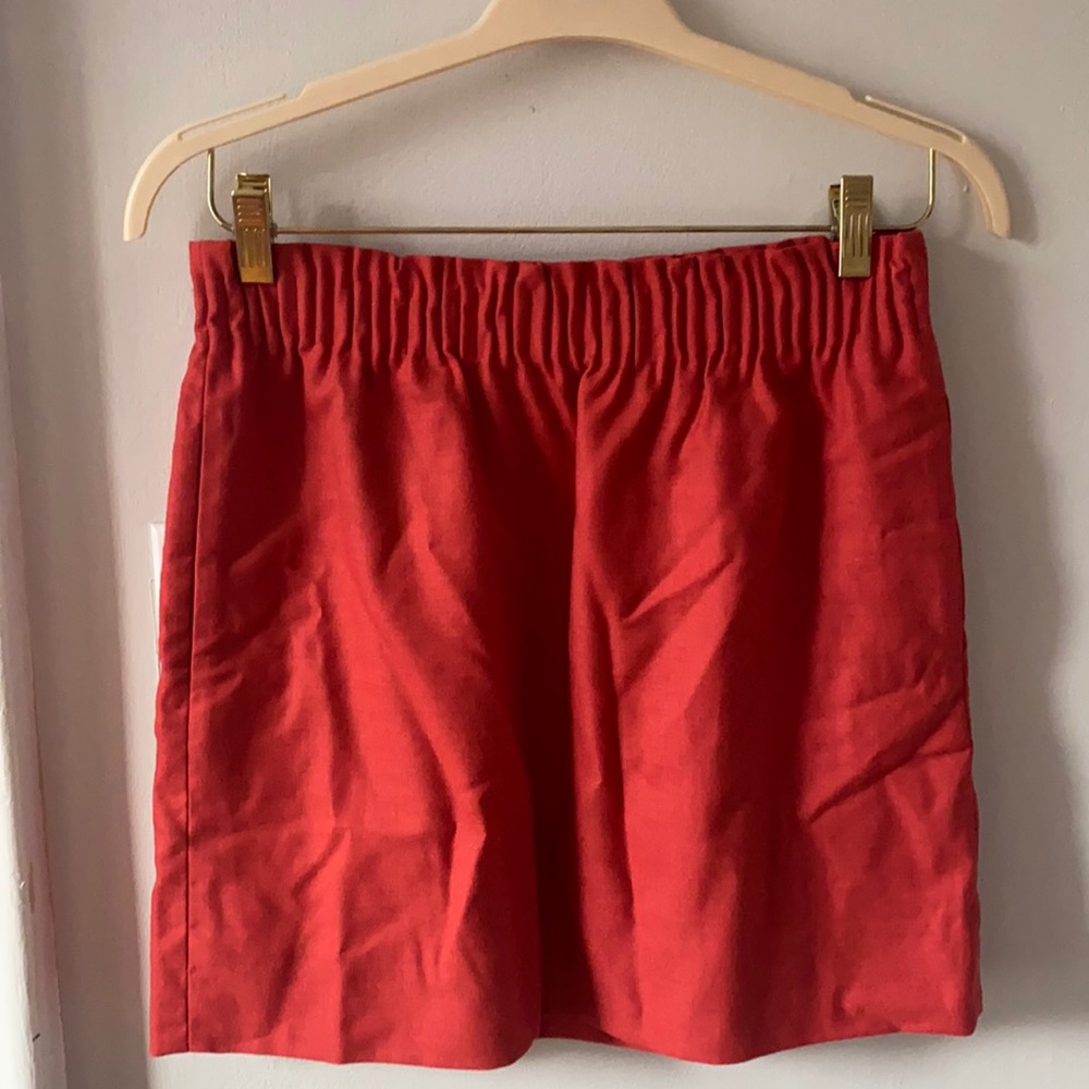 J crew cinched skirt size 6